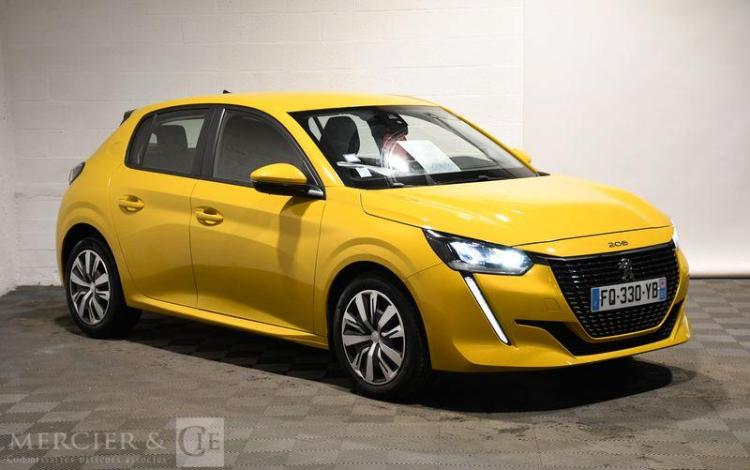 PEUGEOT 208 1,2 PURE TECH ACTIVE BUSINESS S&S JAUNE FQ-330-YB