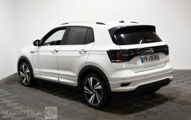 VOLKSWAGEN T CROSS 1.0 TSI 115 R-LINE DSG BLANC FR-418-QX