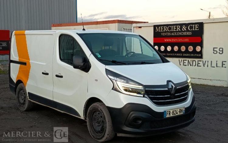 RENAULT TRAFIC 1.6 DCI 95 1T0 L1H1 GRAND-CONFORT 97292 KMS – ANNEE 2020 BLANC FR-824-RH