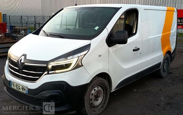 RENAULT TRAFIC 1.6 DCI 95 1T0 L1H1 GRAND-CONFORT 97292 KMS – ANNEE 2020 BLANC FR-824-RH