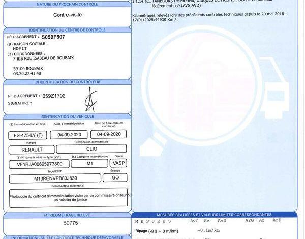 RENAULT CLIO BUSINESS BLUR DCI 85 BLANC FS-475-LY