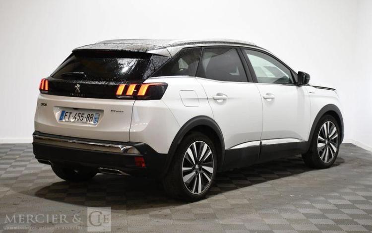 PEUGEOT 3008 GT 1.6 HYBRID4 PHEV 300ch E-EAT BLANC FT-455-BB