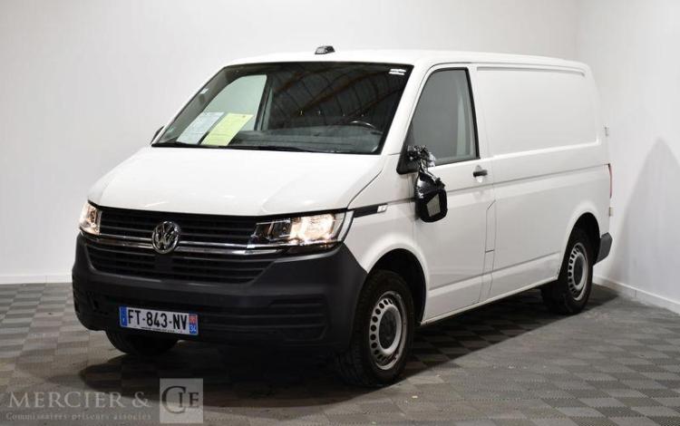 VOLKSWAGEN T6 FOURGON 2T8 L1H1 2.0 TDI 90ch BLANC FT-843-NV