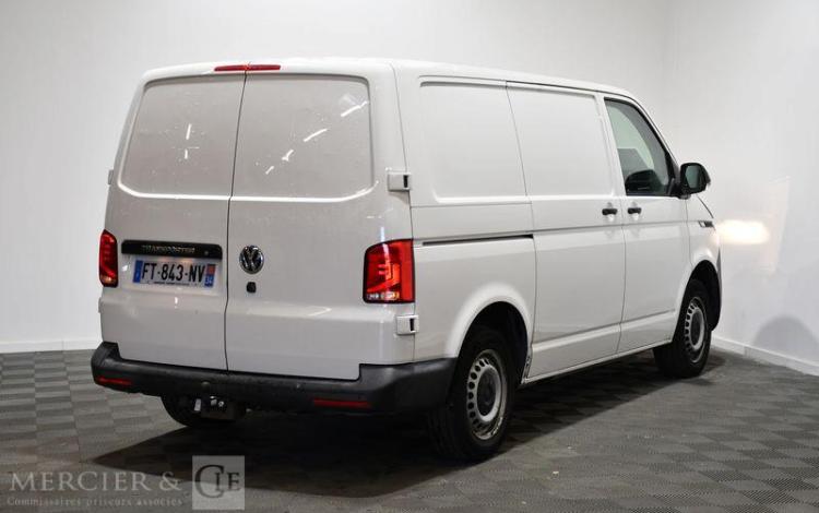 VOLKSWAGEN T6 FOURGON 2T8 L1H1 2.0 TDI 90ch BLANC FT-843-NV