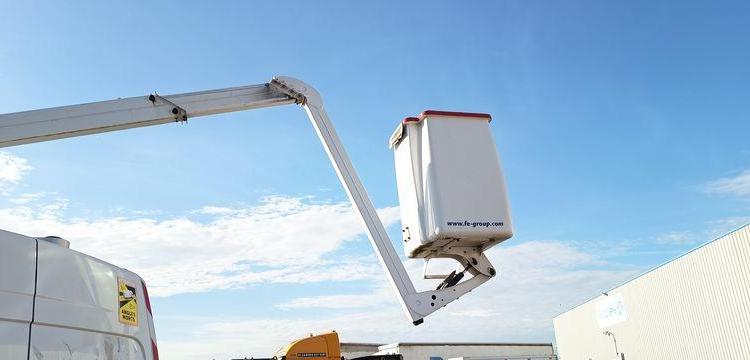 RENAULT MASTER L2H2 AVEC NACELLE FRANCE ELEVATEUR 121F – 10 M – 594 HEURES – ANNEE 2020 BLANC FV-199-MJ