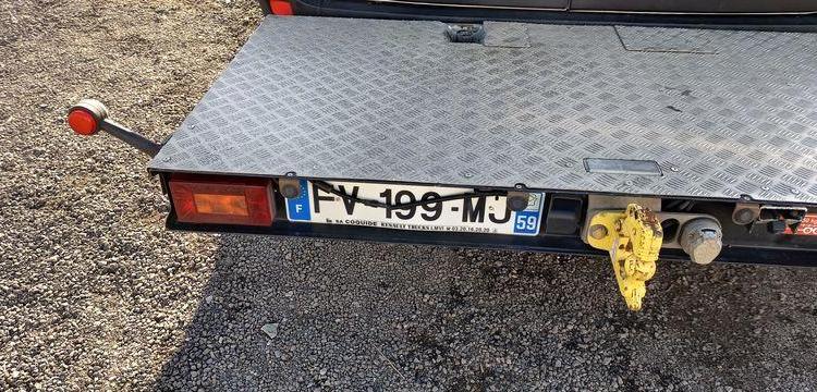 RENAULT MASTER L2H2 AVEC NACELLE FRANCE ELEVATEUR 121F – 10 M – 594 HEURES – ANNEE 2020 BLANC FV-199-MJ