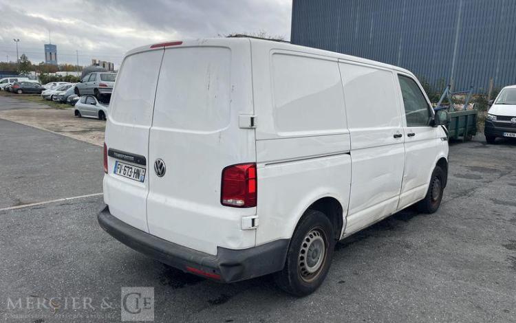 VOLKSWAGEN TRANSPORTER T6 L1H1 2.0 TDI 110 BLANC FV-673-HN