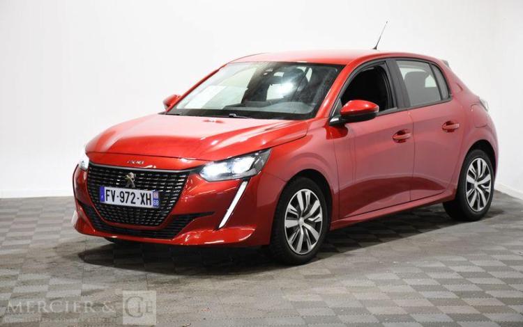 PEUGEOT 208 ACTIVE BUSINESS PURE TECH ROUGE FV-972-XH