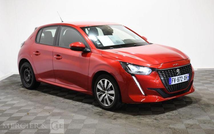 PEUGEOT 208 ACTIVE BUSINESS PURE TECH ROUGE FV-972-XH