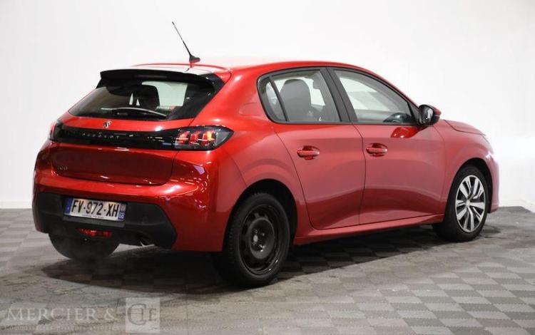 PEUGEOT 208 ACTIVE BUSINESS PURE TECH ROUGE FV-972-XH