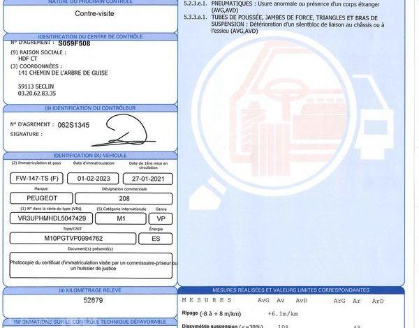 PEUGEOT 208 1.2 PURETECH 75 STYLE BLANC FW-147-TS