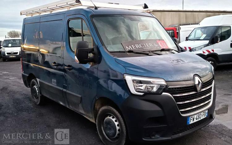 RENAULT MASTER FOURGON 2.3 DCI 150 33 L1H1 ENERGY GRAND-CONFORT BVA BLEU FW-493-FB