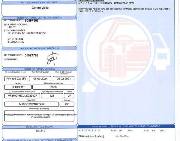 PEUGEOT 3008 GENERATION-II 1.5 BLUEHDI 130CH ACTIVE BUSINESS EAT BVA S&S NOIR FW-508-ZW