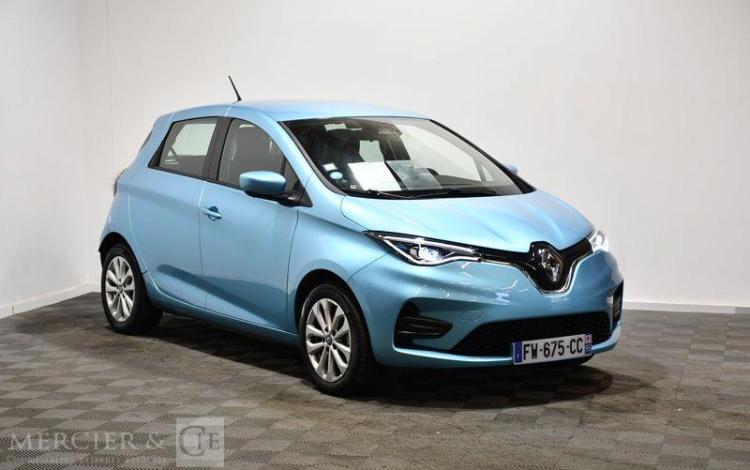 RENAULT ZOE R110 E-TECH ZE 110 40KWH ACHAT-INTEGRAL CHARGE-NORMALE ZEN BVA BLEU FW-675-CC