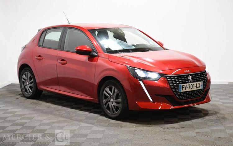 PEUGEOT 208 ACTIVE BUSINESS PURE TECH 75 ROUGE FW-701-LX