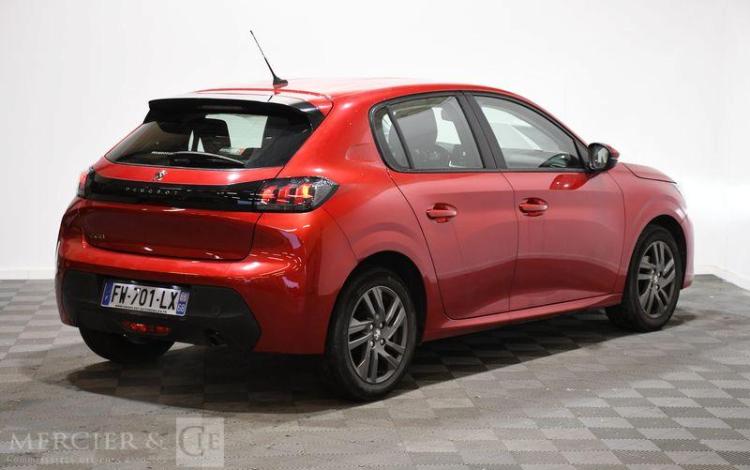 PEUGEOT 208 ACTIVE BUSINESS PURE TECH 75 ROUGE FW-701-LX