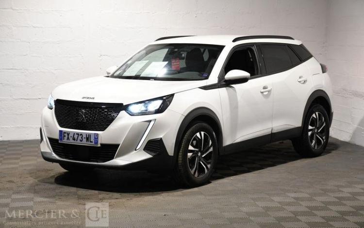 PEUGEOT 2008 ALLURE PURETECH 100 BLANC FX-473-WL