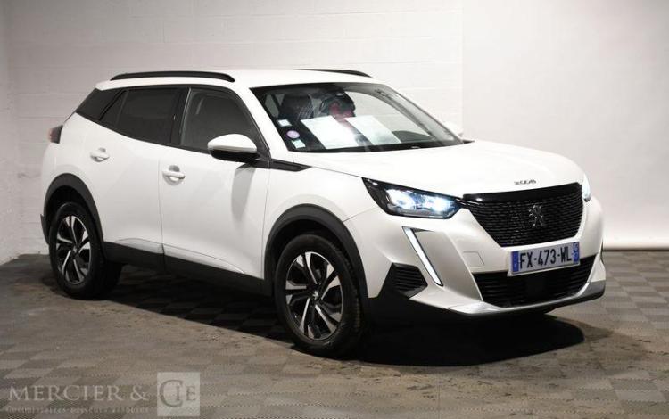 PEUGEOT 2008 ALLURE PURETECH 100 BLANC FX-473-WL