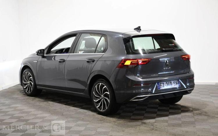 VOLKSWAGEN GOLF A8 2,0 TDI 150CH DSG7 STYLE GRIS FZ-349-SV