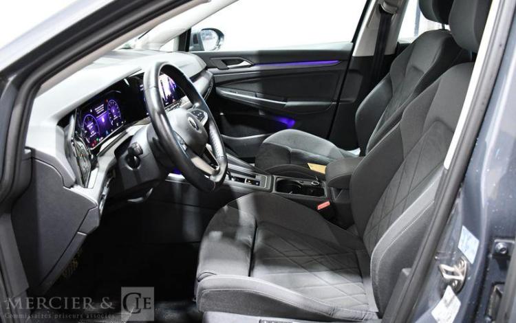 VOLKSWAGEN GOLF A8 2,0 TDI 150CH DSG7 STYLE GRIS FZ-349-SV