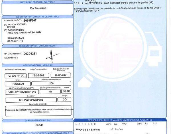 PEUGEOT 208 STE 1,6 BLUE HDI 100 PREMIUM PACK BLANC FZ-500-FH