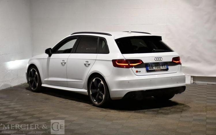 AUDI S3 SPORTBACK 2,0 TFSI 300 QUATTRO S-TRONIC BVA BLANC GA-102-YT