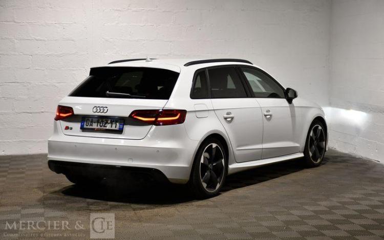 AUDI S3 SPORTBACK 2,0 TFSI 300 QUATTRO S-TRONIC BVA BLANC GA-102-YT