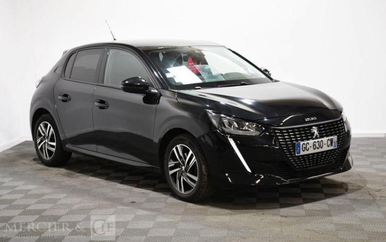 PEUGEOT 208 A,E ALLURE BLUEHDI NOIR GC-630-CW