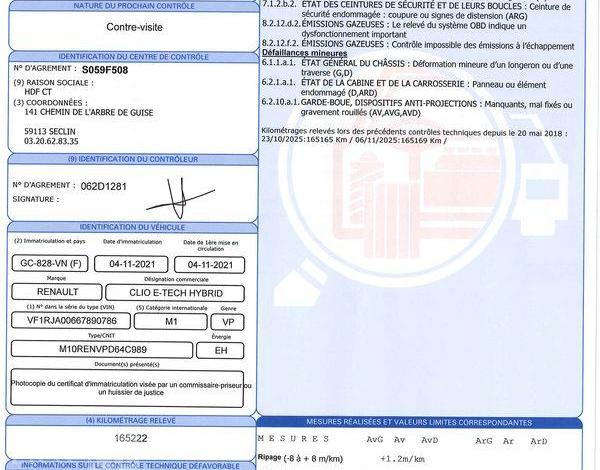 RENAULT CLIO V E-TECH 140CH 21N BUSINESS BLANC GC-828-VN