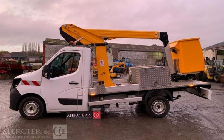 RENAULT MASTER AVEC NACELLE KLUBB/KL26 – 10 M DIESEL – 108 HEURES -2618 KMS – ANNEE 2022  GE-269-YT