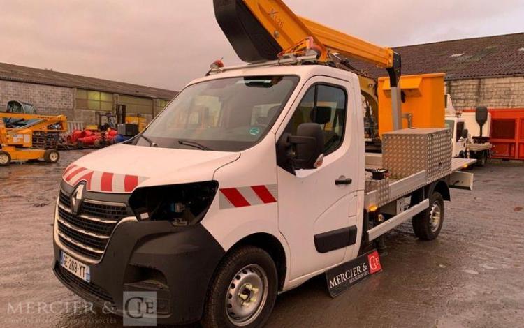 RENAULT MASTER AVEC NACELLE KLUBB/KL26 – 10 M DIESEL – 108 HEURES -2618 KMS – ANNEE 2022  GE-269-YT