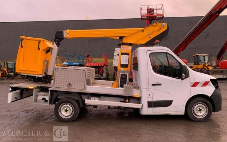 RENAULT MASTER AVEC NACELLE KLUBB/KL26 – 10 M DIESEL – 108 HEURES -2618 KMS – ANNEE 2022  GE-269-YT