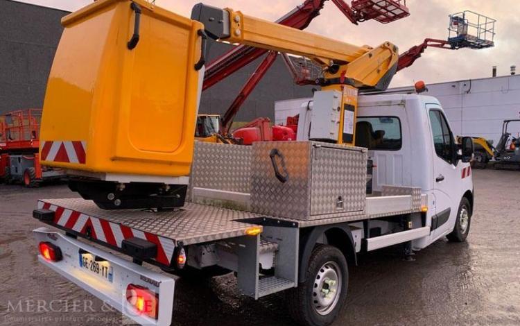 RENAULT MASTER AVEC NACELLE KLUBB/KL26 – 10 M DIESEL – 108 HEURES -2618 KMS – ANNEE 2022  GE-269-YT