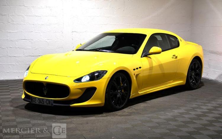 MASERATI GRANTURISMO 4,7 L V8 MC STRADALE JAUNE GE-345-CN