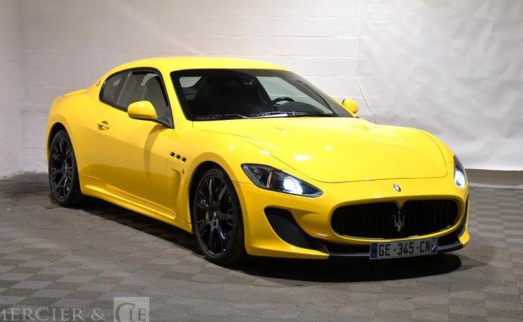 MASERATI GRANTURISMO 4,7 L V8 MC STRADALE JAUNE GE-345-CN