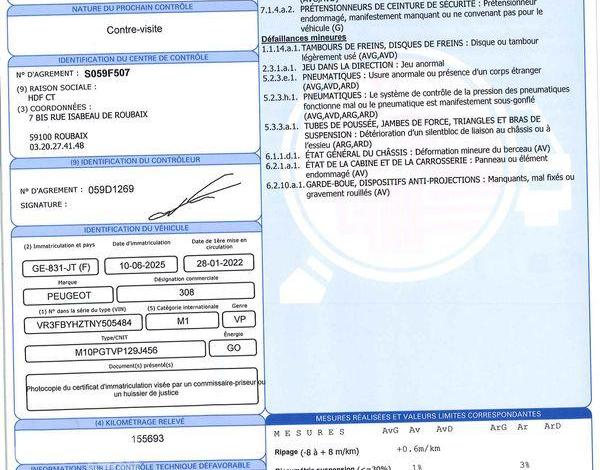 PEUGEOT 308 1.5 BLUEHDI 130 GT PACK EAT BLANC GE-831-JT