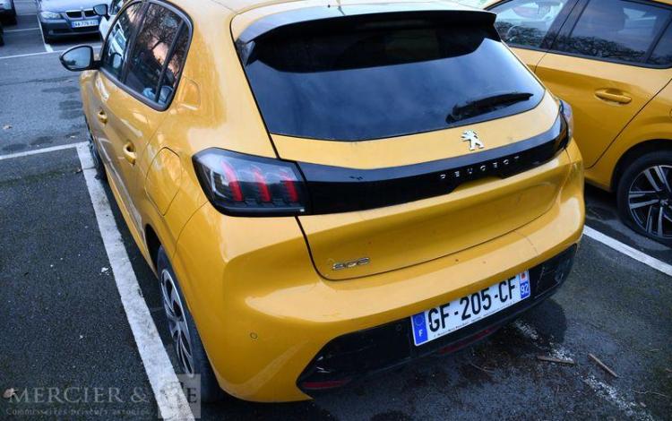PEUGEOT 208 A,E ALLURE BLUEHDI vente à pro car depedalage obligatoire JAUNE GF-205-CF
