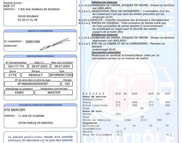 RENAULT MASTER 2,3 DCI 135 35 L3H2 ENERGY GD CFT GRIS GH-117-TH