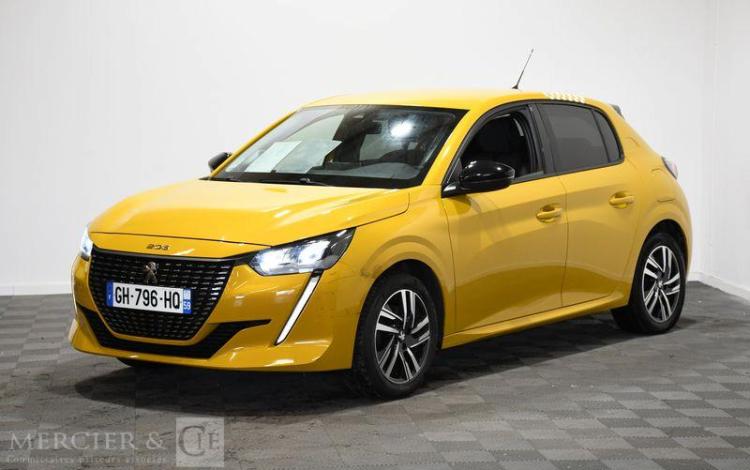PEUGEOT 208 A,E BLUEHDI ALLURE JAUNE GH-796-HQ