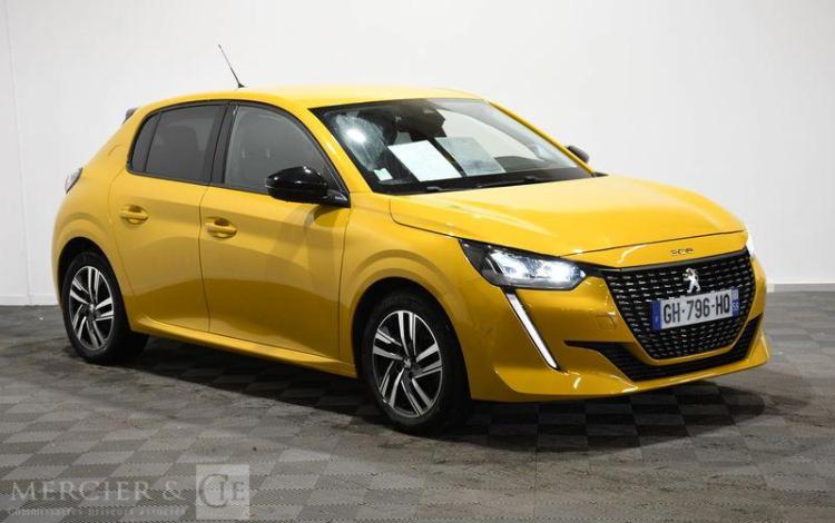 PEUGEOT 208 A,E BLUEHDI ALLURE JAUNE GH-796-HQ