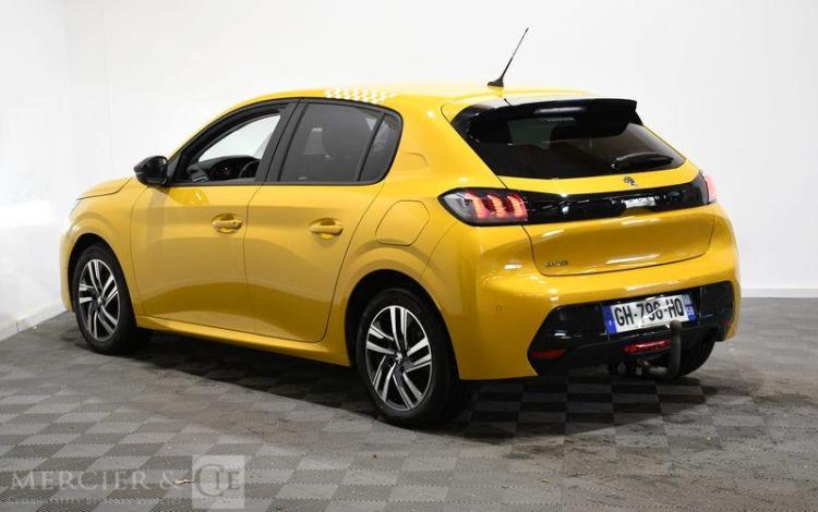 PEUGEOT 208 A,E BLUEHDI ALLURE JAUNE GH-796-HQ