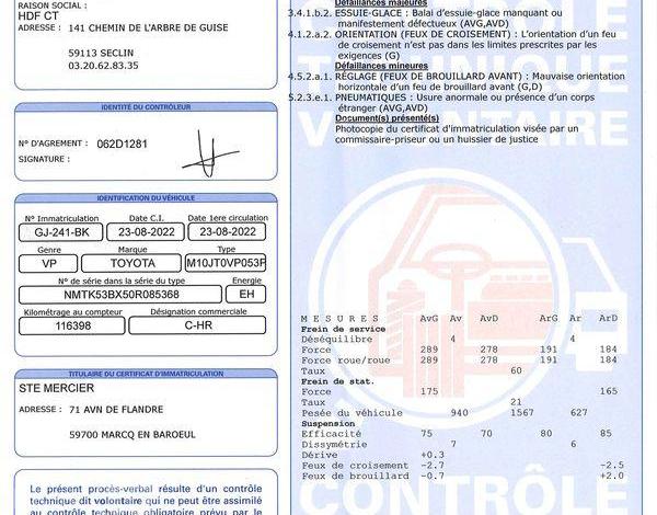 TOYOTA C-HR 2.0 HSD 184H 150 HYBRID 1.4KWH DYNAMIC BUSINESS 4X2 E-CVT BVA BLANC GJ-241-BK