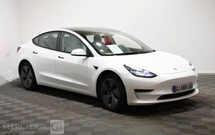 TESLA MODEL 3 BLANC GJ-668-LB