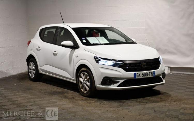 DACIA SANDERO CONFORT SCE 65 22 BLANC GK-509-FM