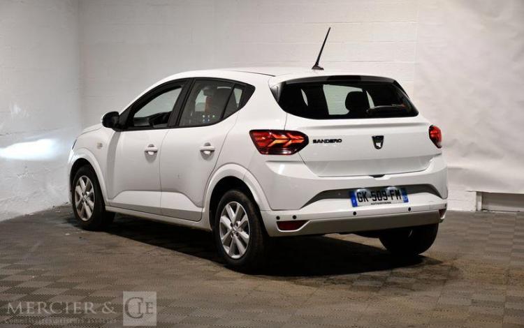 DACIA SANDERO CONFORT SCE 65 22 BLANC GK-509-FM