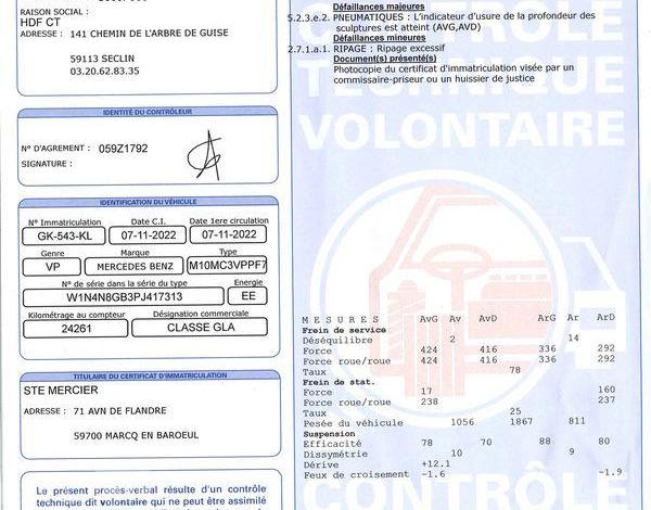 MERCEDES GLA 1.3 250 E 218H 160 EQ-POWER PHEV HYBRID 15.6KWH AMG LINE 8G-DCT GRIS GK-543-KL