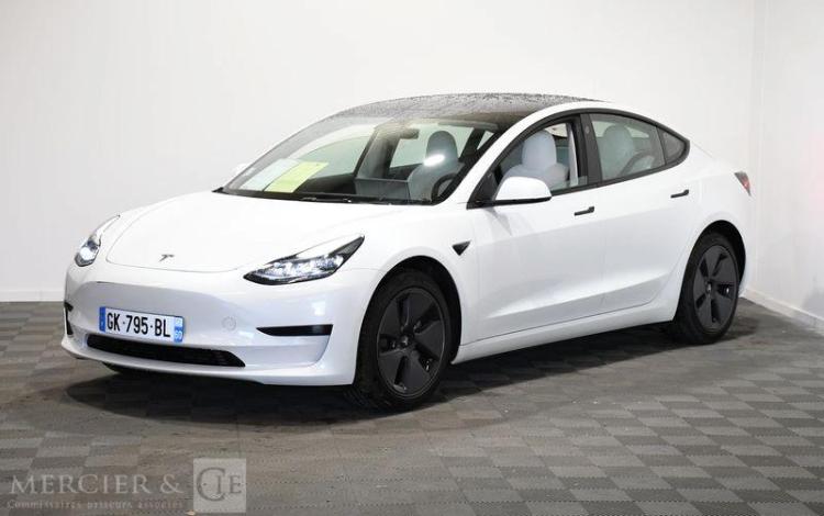 TESLA MODEL 3 ELECTRIC 285 60KWH STANDARD-PLUS BVA BLANC GK-795-BL