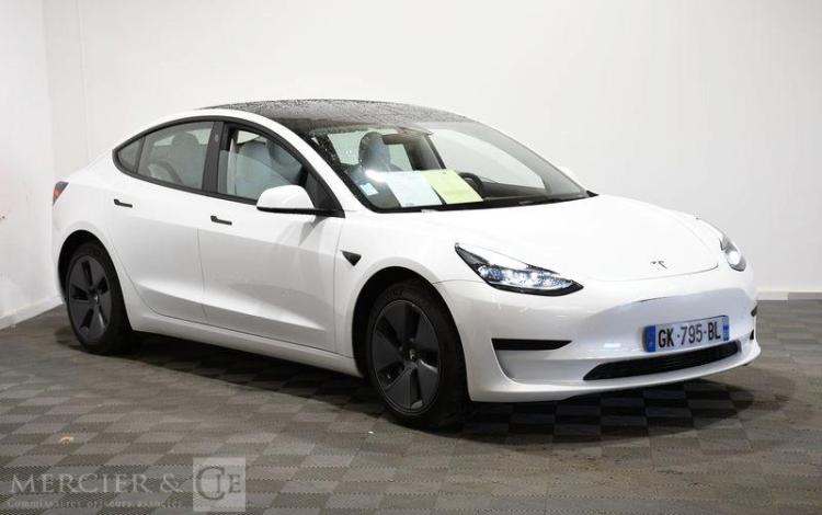 TESLA MODEL 3 ELECTRIC 285 60KWH STANDARD-PLUS BVA BLANC GK-795-BL