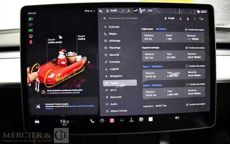 TESLA MODEL 3 ELECTRIC 285 60KWH STANDARD-PLUS BVA BLANC GK-795-BL