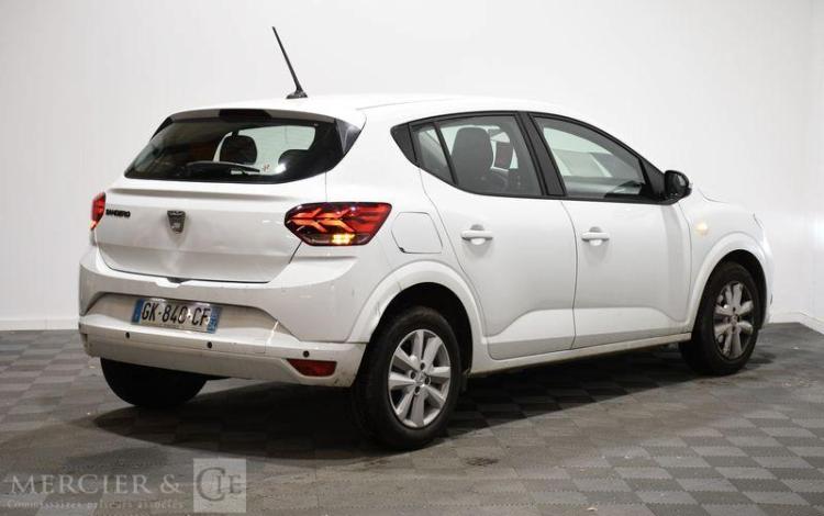 DACIA SANDERO CONFORT SCE 65 BLANC GK-840-CF